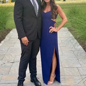 LIKELY Gown Blue with Cutouts size 4‎ R